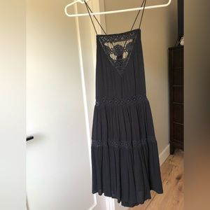 Amuse Society dark navy blue dress (small)
